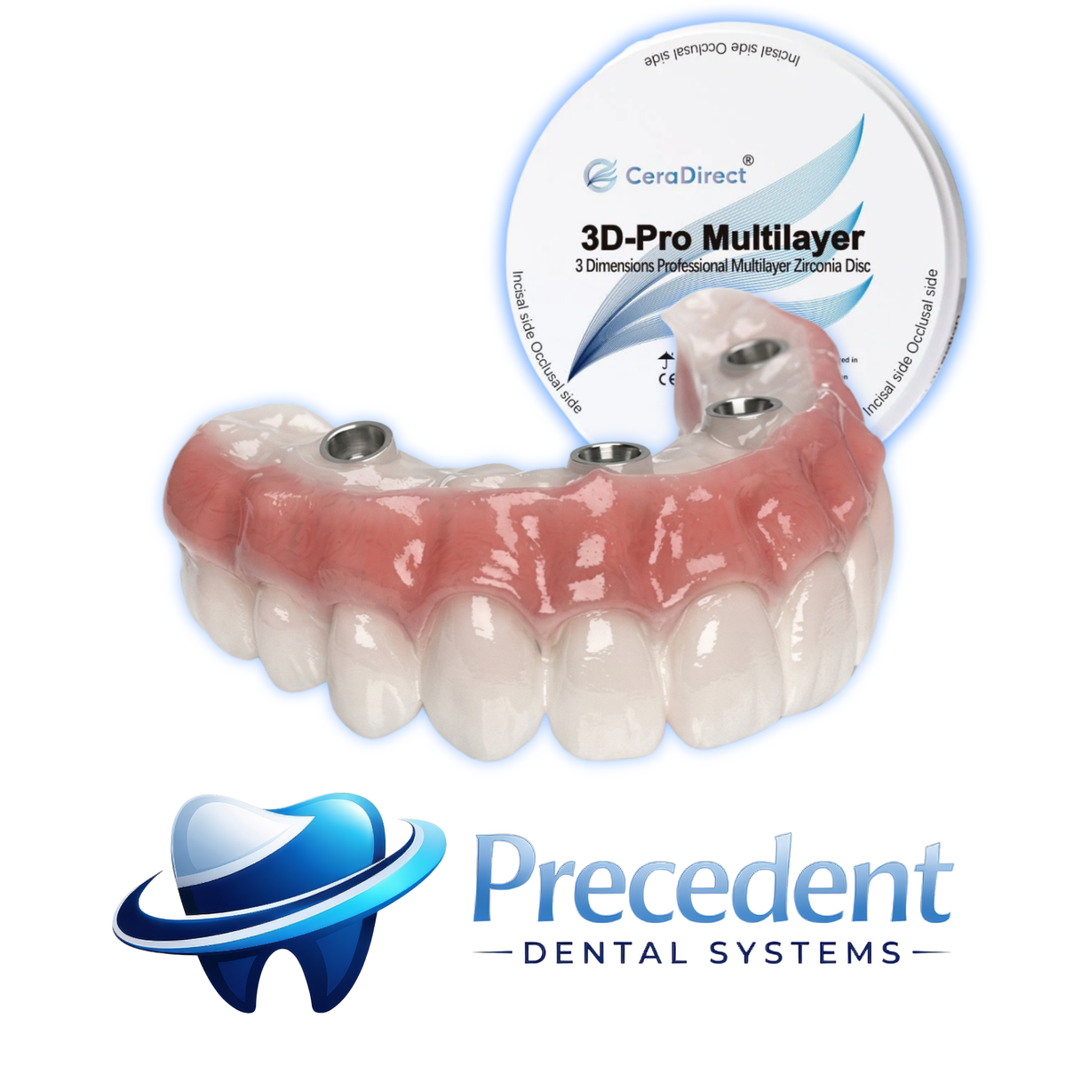 Zirconia 3D Pro Multi | Full-Arch Hybrid