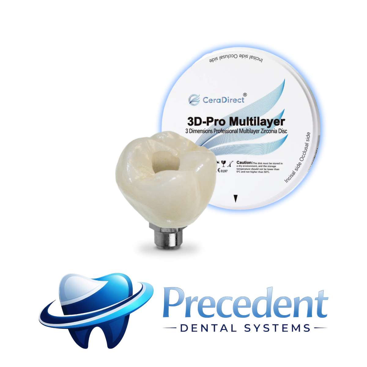 Zirconia 3D Pro Multi | implant Crown